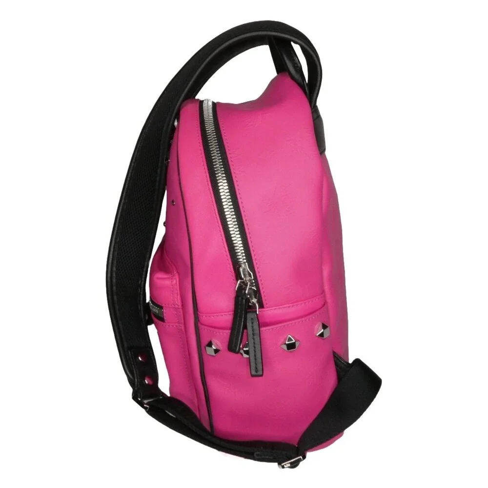 AUTHENTIC MCM Barbie Pink Leather‎ Backpack